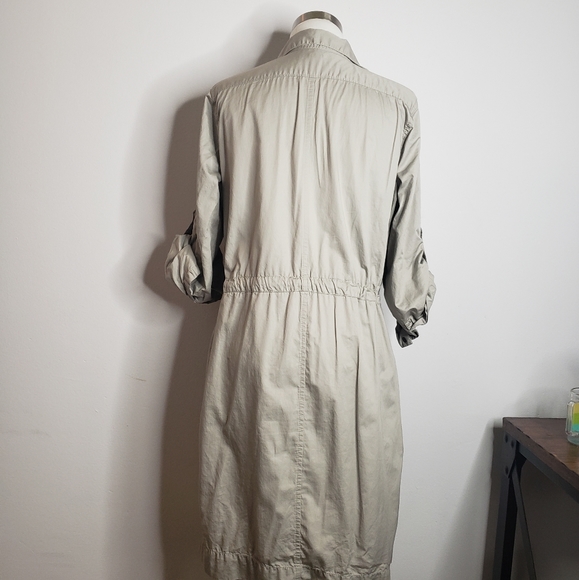 Banana Republic Khakhi Dress - Knee Length - Size 10 - Picture 11 of 11